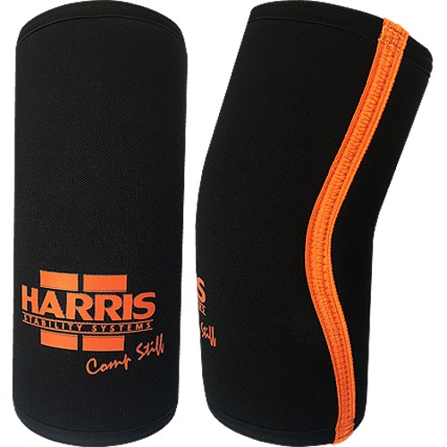 Harris - Elbow Sleeves 9mm 2Ply Neoprene Comp Stiff - Training Accessories - XS - Cave Sports Nutrition