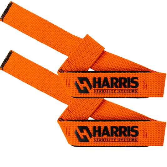 Harris - Lifting Straps Orange - Training Accessories - 55cm - Cave Sports Nutrition