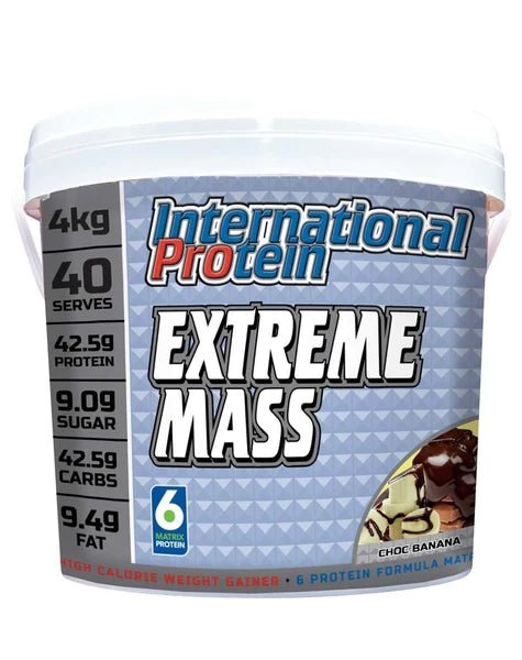 International Protein - Extreme Mass - Supplements - Chocolate Banana - Cave Sports Nutrition