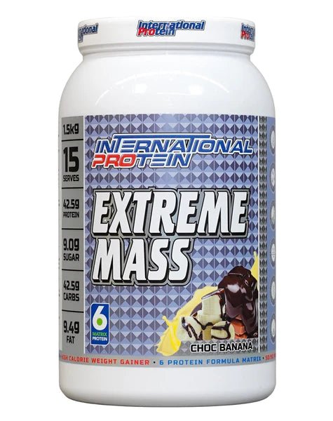 International Protein - Extreme Mass - Supplements - Chocolate Banana - Cave Sports Nutrition