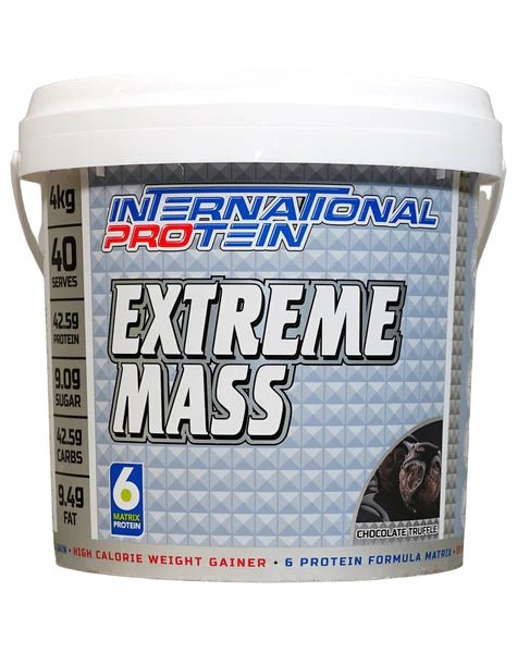 International Protein - Extreme Mass - Supplements - Chocolate Truffle - Cave Sports Nutrition