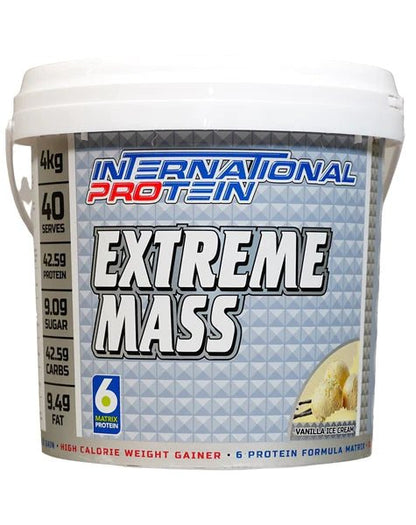 International Protein - Extreme Mass - Supplements - Vanilla Ice Cream - Cave Sports Nutrition