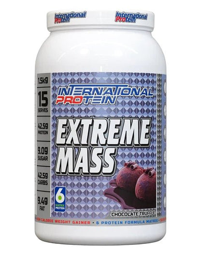 International Protein - Extreme Mass - Supplements - Chocolate Truffle - Cave Sports Nutrition
