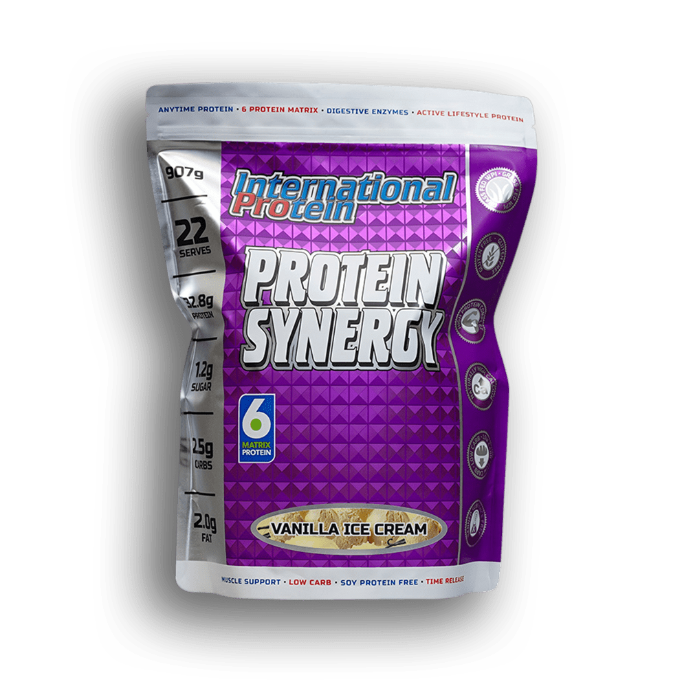 International Protein - Protein Synergy - Supplements - 907g - Cave Sports Nutrition