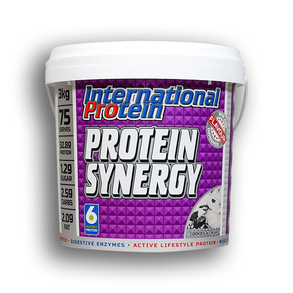 International Protein - Protein Synergy - Supplements - 3kg - Cave Sports Nutrition