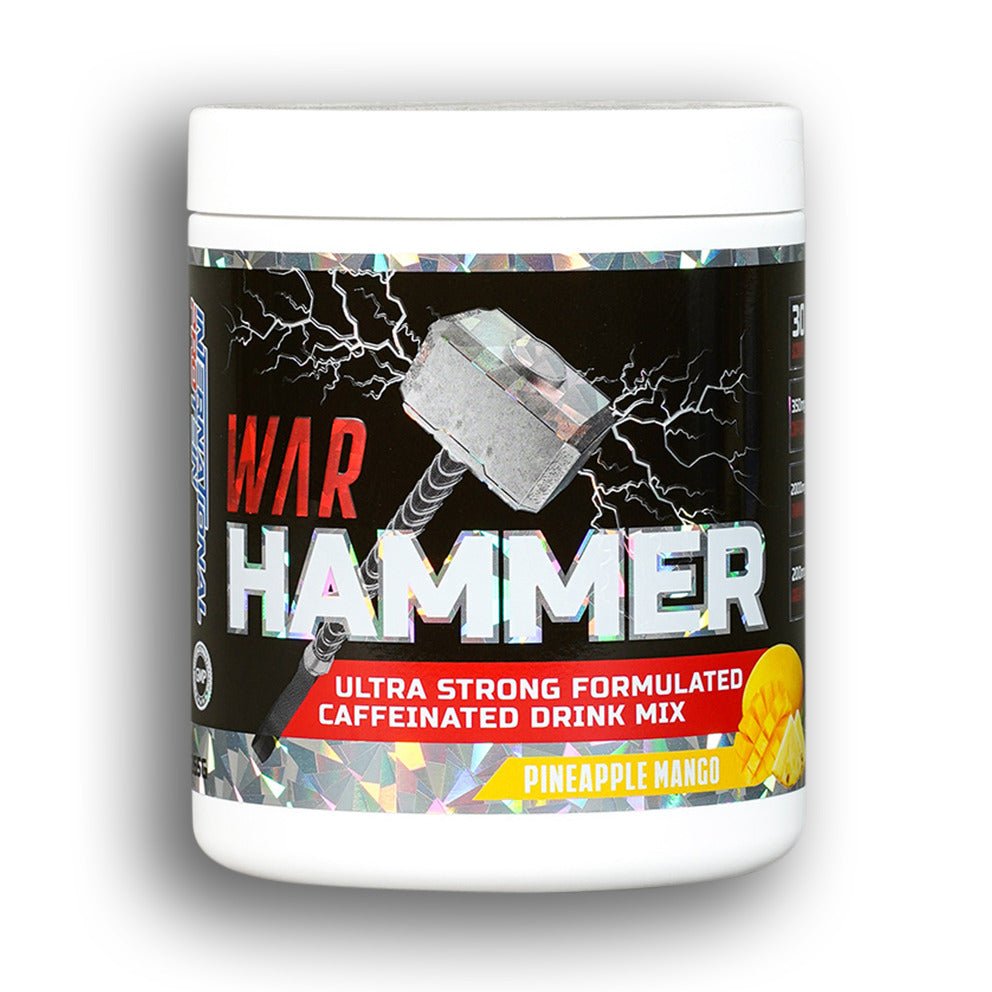 International Protein - War Hammer - Supplements - Pineapple Mango - Cave Sports Nutrition