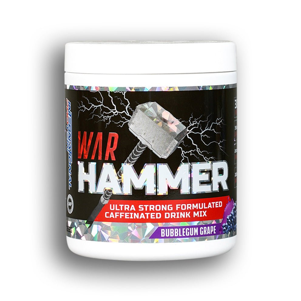 International Protein - War Hammer - Supplements - Bubblegum Grape - Cave Sports Nutrition