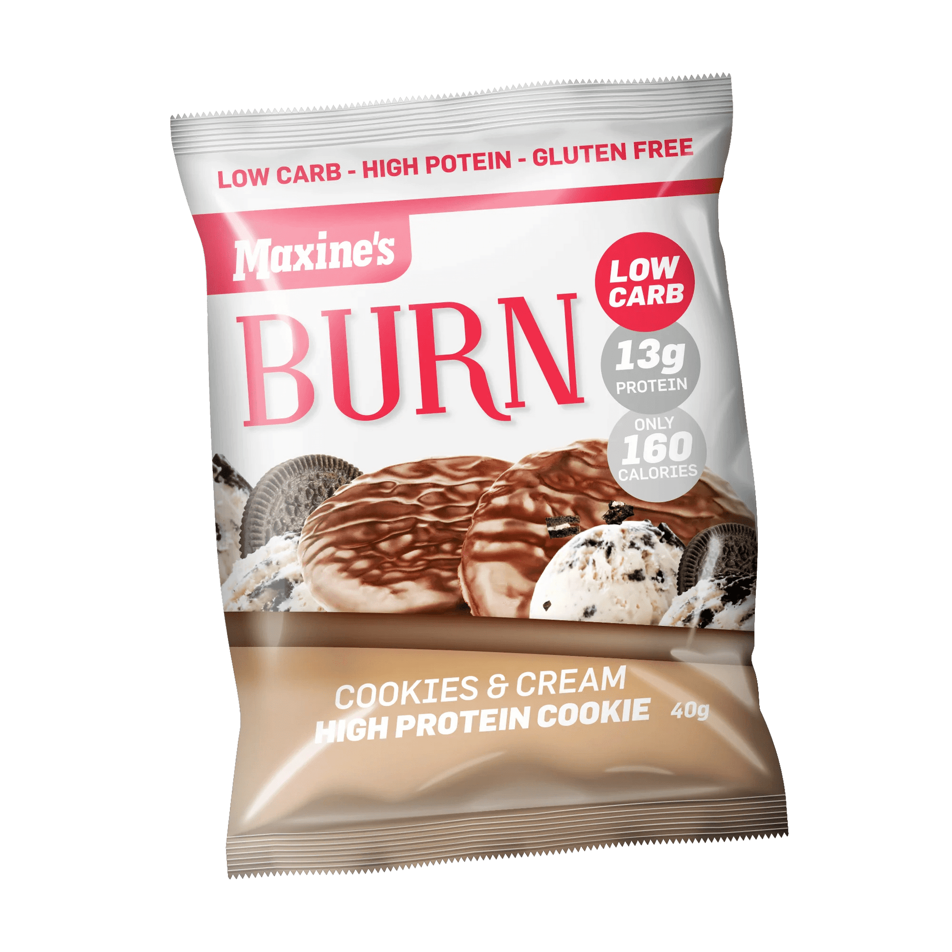 Maxine's - Burn Cookie - Supplements - 40g - Cave Sports Nutrition