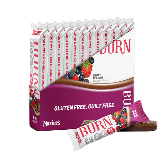 Maxine's - Burn Protein Bar - Supplements - 40g - Cave Sports Nutrition