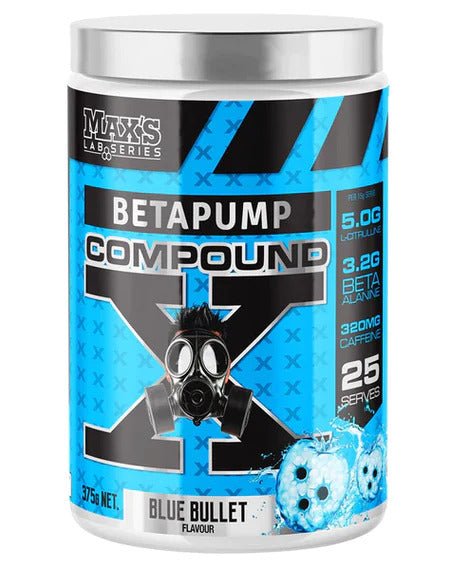Max's Lab Series - Betapump Compound X - Supplements - 25 Serves - Cave Sports Nutrition