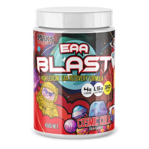 Max's Lab Series - EAA Blast - Supplements - 30 Serves/450g - Cave Sports Nutrition