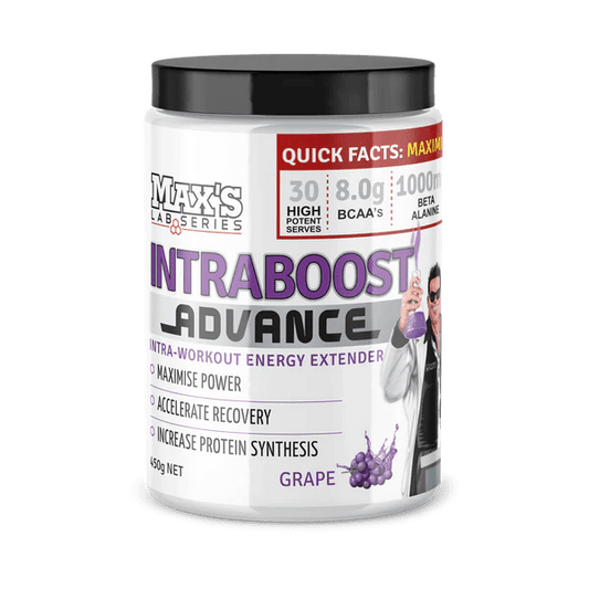 Max's Lab Series - Intraboost Advance - Supplements - 30 Serves/450g - Cave Sports Nutrition