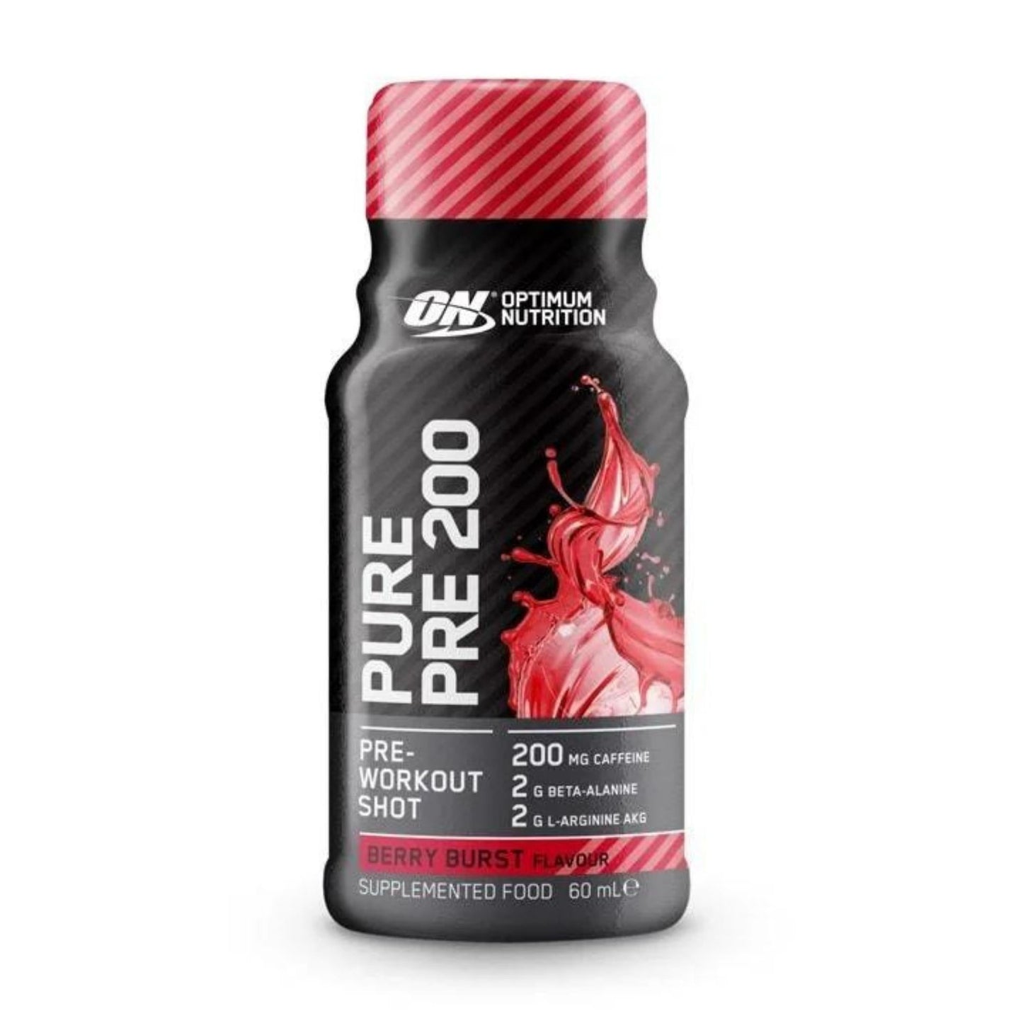 Optimum Nutrition - Pure Pre 200 RTD - Supplements - 60ml - Cave Sports Nutrition