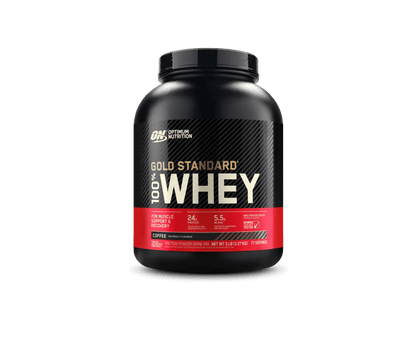 Optimum Nutrition - Gold Standard 100% Whey Protein - Supplements - 2.27kg - Cave Sports Nutrition