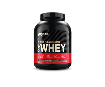 Optimum Nutrition - Gold Standard 100% Whey Protein - Supplements - 2.27kg - Cave Sports Nutrition