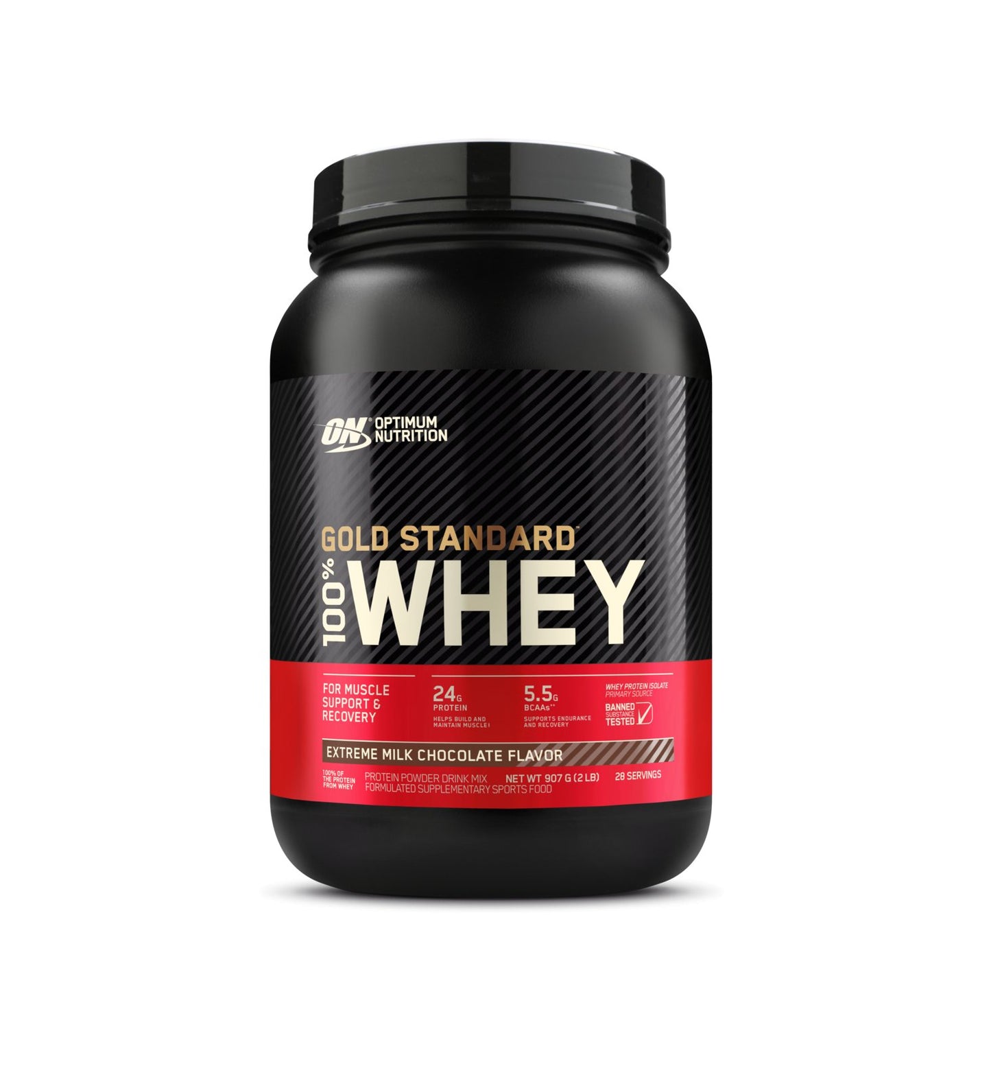 Optimum Nutrition - Gold Standard 100% Whey Protein - Supplements - 907g - Cave Sports Nutrition