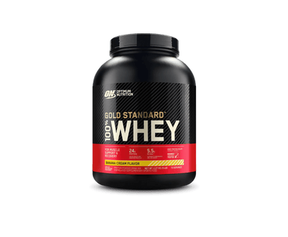 Optimum Nutrition - Gold Standard 100% Whey Protein - Supplements - 2.27kg - Cave Sports Nutrition