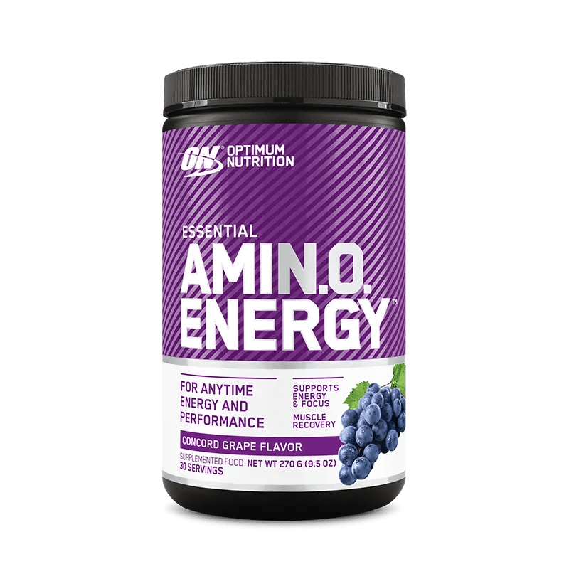 Optimum Nutrition - Essential Amino Energy - Supplements - Concord Grape - Cave Sports Nutrition