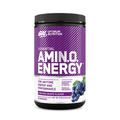 Optimum Nutrition - Essential Amino Energy - Supplements - Concord Grape - Cave Sports Nutrition