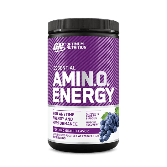 Optimum Nutrition - Essential Amino Energy - Supplements - Concord Grape - Cave Sports Nutrition