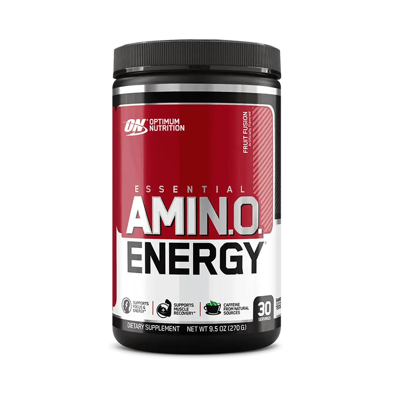 Optimum Nutrition - Essential Amino Energy - Supplements - Fruit Fusion - Cave Sports Nutrition