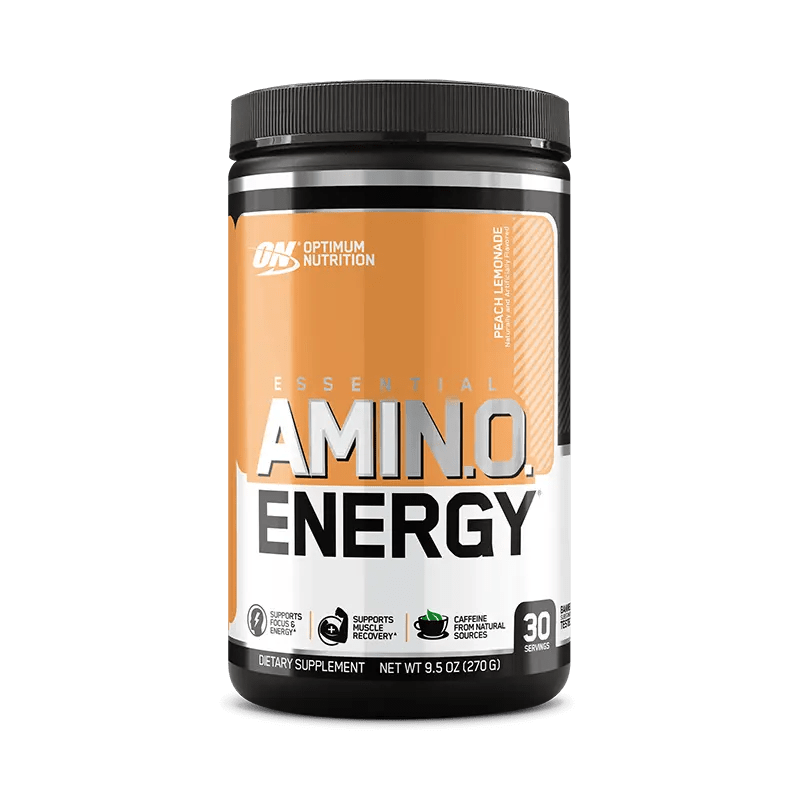 Optimum Nutrition - Essential Amino Energy - Supplements - Peach Lemonade - Cave Sports Nutrition