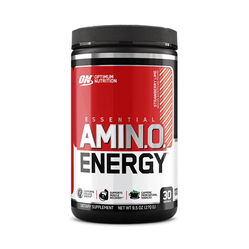 Optimum Nutrition - Essential Amino Energy - Supplements - Strawberry Lime - Cave Sports Nutrition