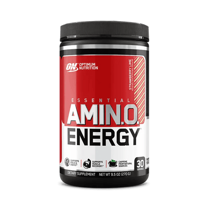 Optimum Nutrition - Essential Amino Energy - Supplements - Strawberry Lime - Cave Sports Nutrition