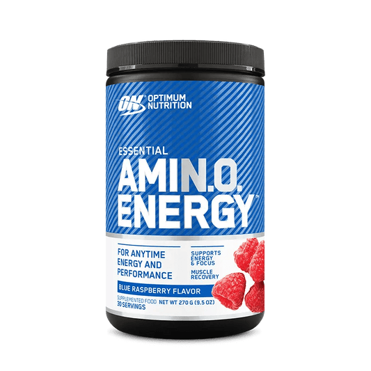 Optimum Nutrition - Essential Amino Energy - Supplements - Blue Raspberry - Cave Sports Nutrition