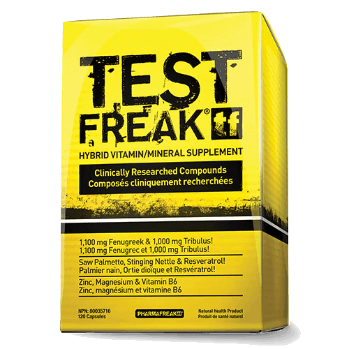 Pharma Freak - Test Freak - Supplements - 120 Capsules - Cave Sports Nutrition