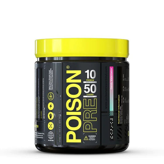 Poison - Pre - Workout - Supplements - 50 Serves - Cave Sports Nutrition