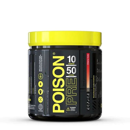 Poison - Pre - Workout - Supplements - 50 Serves - Cave Sports Nutrition