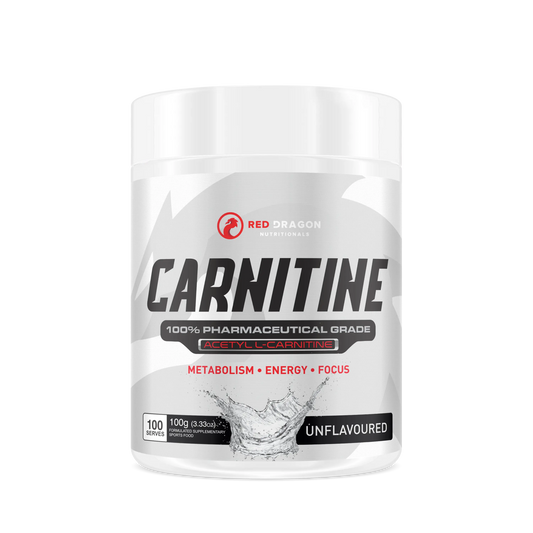 Red Dragon Nutritionals - Carnitine - Supplements - 100 Serves - Cave Sports Nutrition