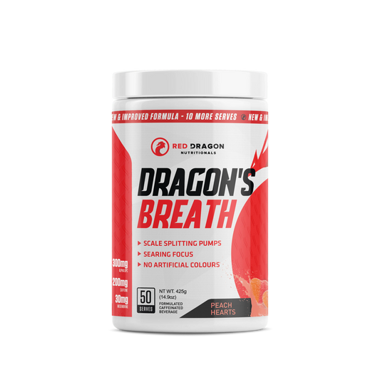 Red Dragon Nutritionals - Dragon's Breath - Supplements - 50 Serves - Cave Sports Nutrition