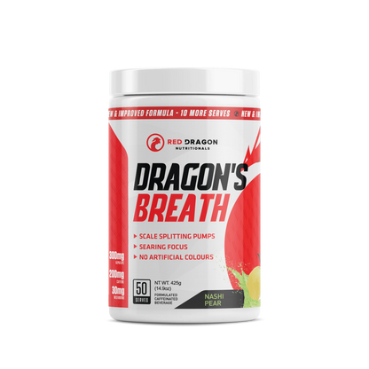 Red Dragon Nutritionals - Dragon's Breath - Supplements - 50 Serves - Cave Sports Nutrition