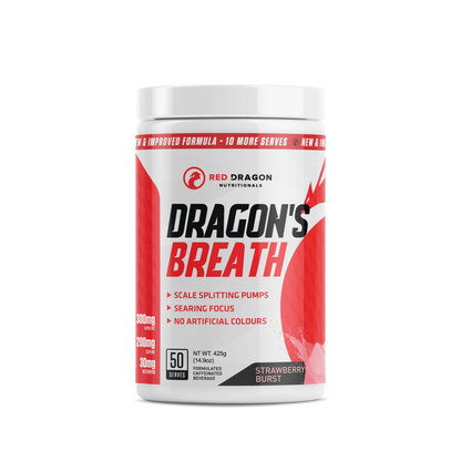 Red Dragon Nutritionals - Dragon's Breath - Supplements - 50 Serves - Cave Sports Nutrition