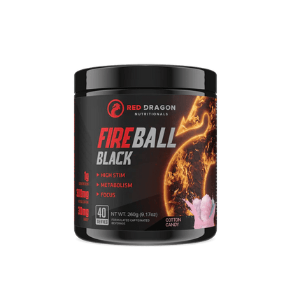 Red Dragon Nutritionals - Fireball Black - Supplements - 40 Serves - Cave Sports Nutrition