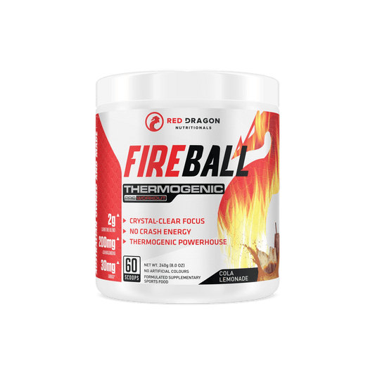 Red Dragon Nutritionals - Fireball Thermogenic - Supplements - 60 Serves - Cave Sports Nutrition