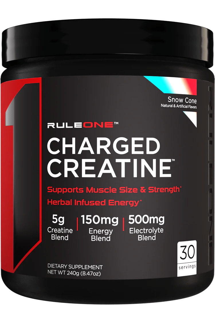 Rule1 Proteins - R1 Charged Creatine - Supplements - 30 Serves - Cave Sports Nutrition