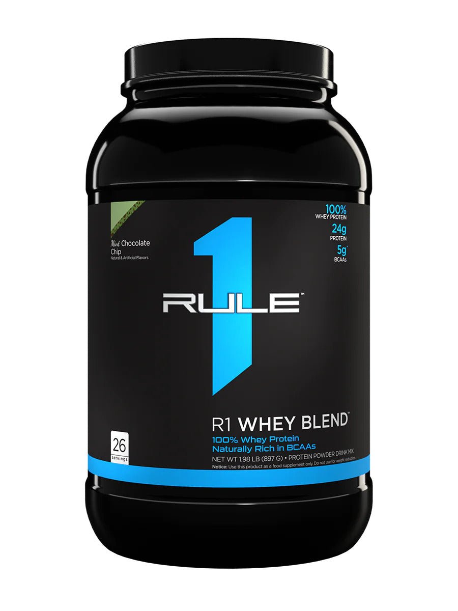 Rule1 Proteins - R1 Whey Blend Protein - Supplements - 2lb - Cave Sports Nutrition