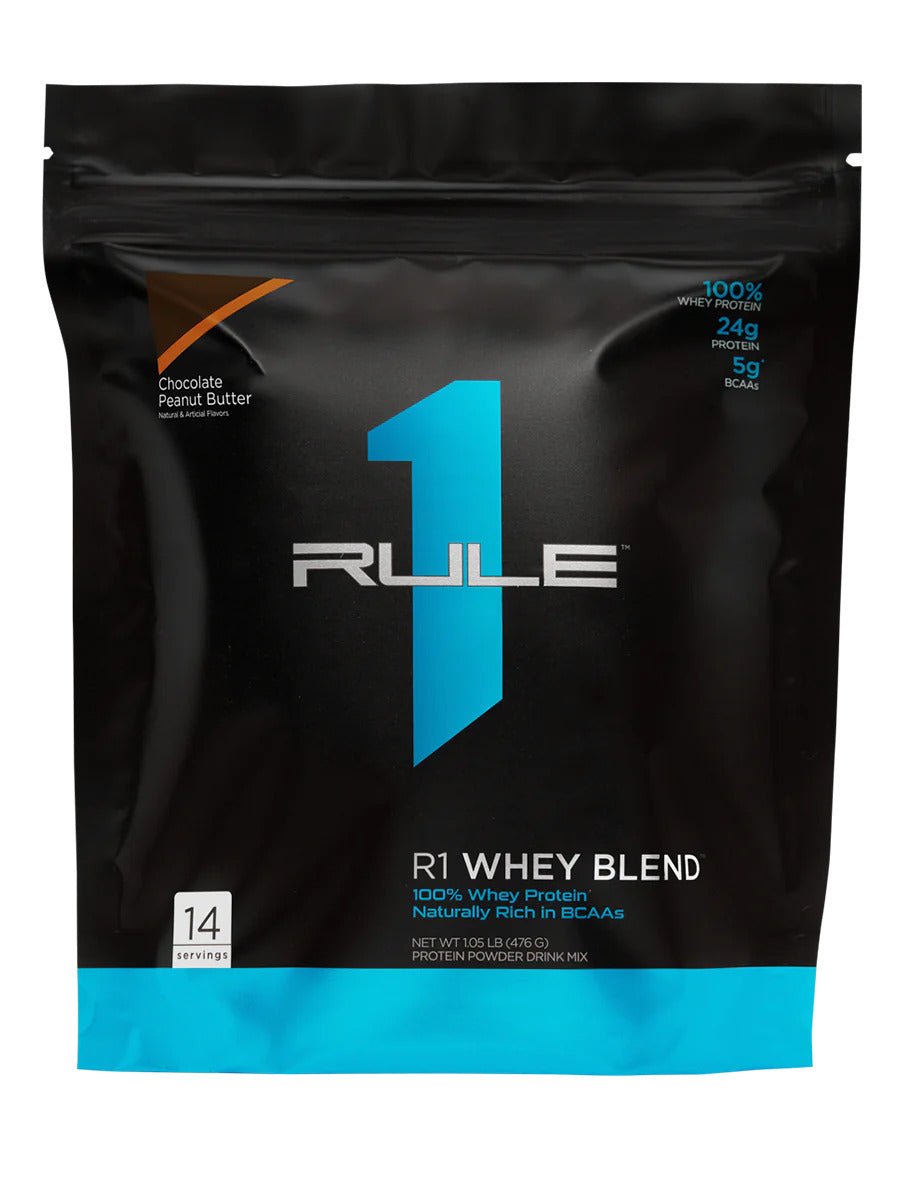 Rule1 Proteins - R1 Whey Blend Protein - Supplements - 1lb - Cave Sports Nutrition