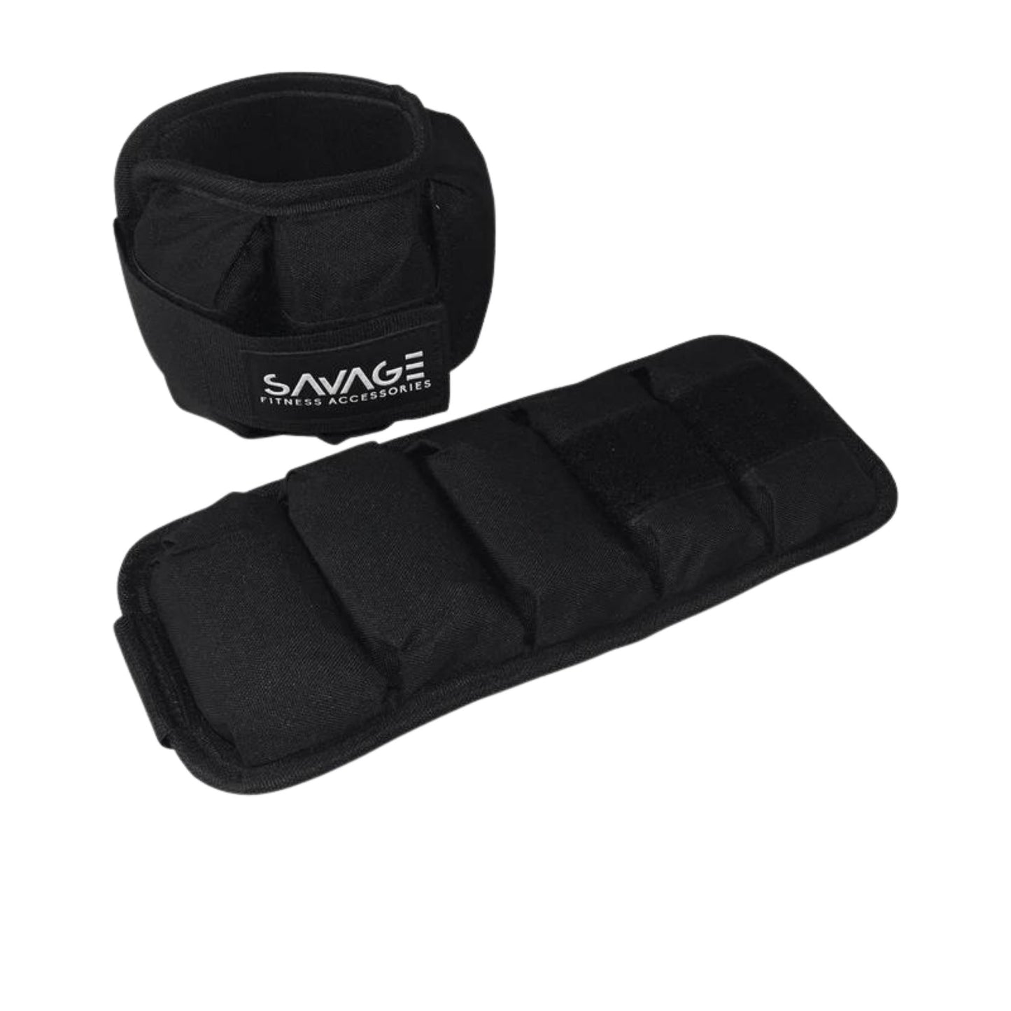 Savage Fitness - Ankle Weights - Training Accessories - Black - Cave Sports Nutrition