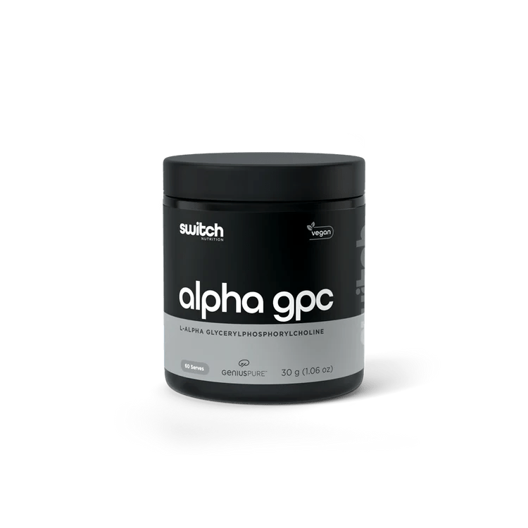 Switch Nutrition - Alpha GPC - Supplements - 60 Serves - Cave Sports Nutrition