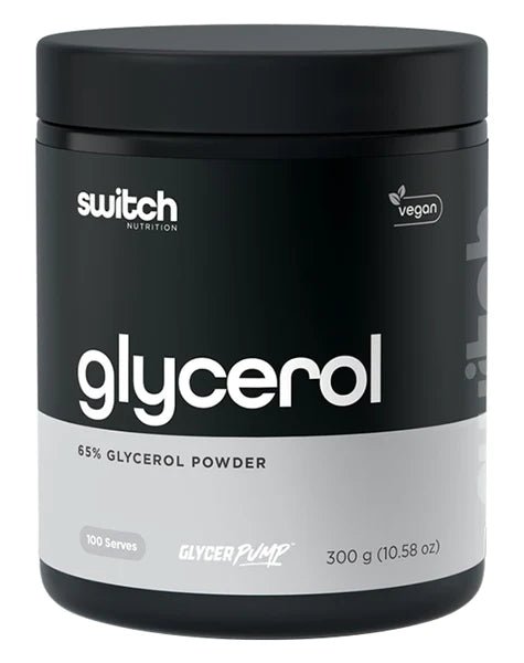 Switch Nutrition - Glycerol - Supplements - 100 Serves - Cave Sports Nutrition