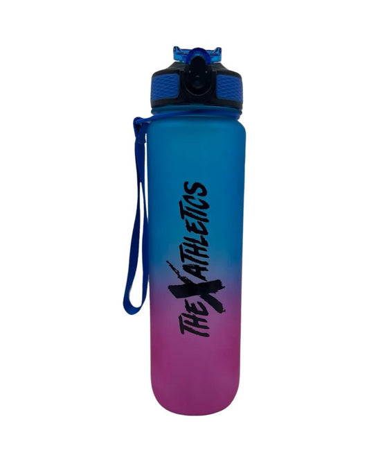 The X Athletics - Pop Top Bottle with Straw - Merchandise - 1L - Cave Sports Nutrition