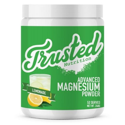 Trusted Nutrition - Advanced Magnesium Powder - Supplements - 53 Serves - Cave Sports Nutrition