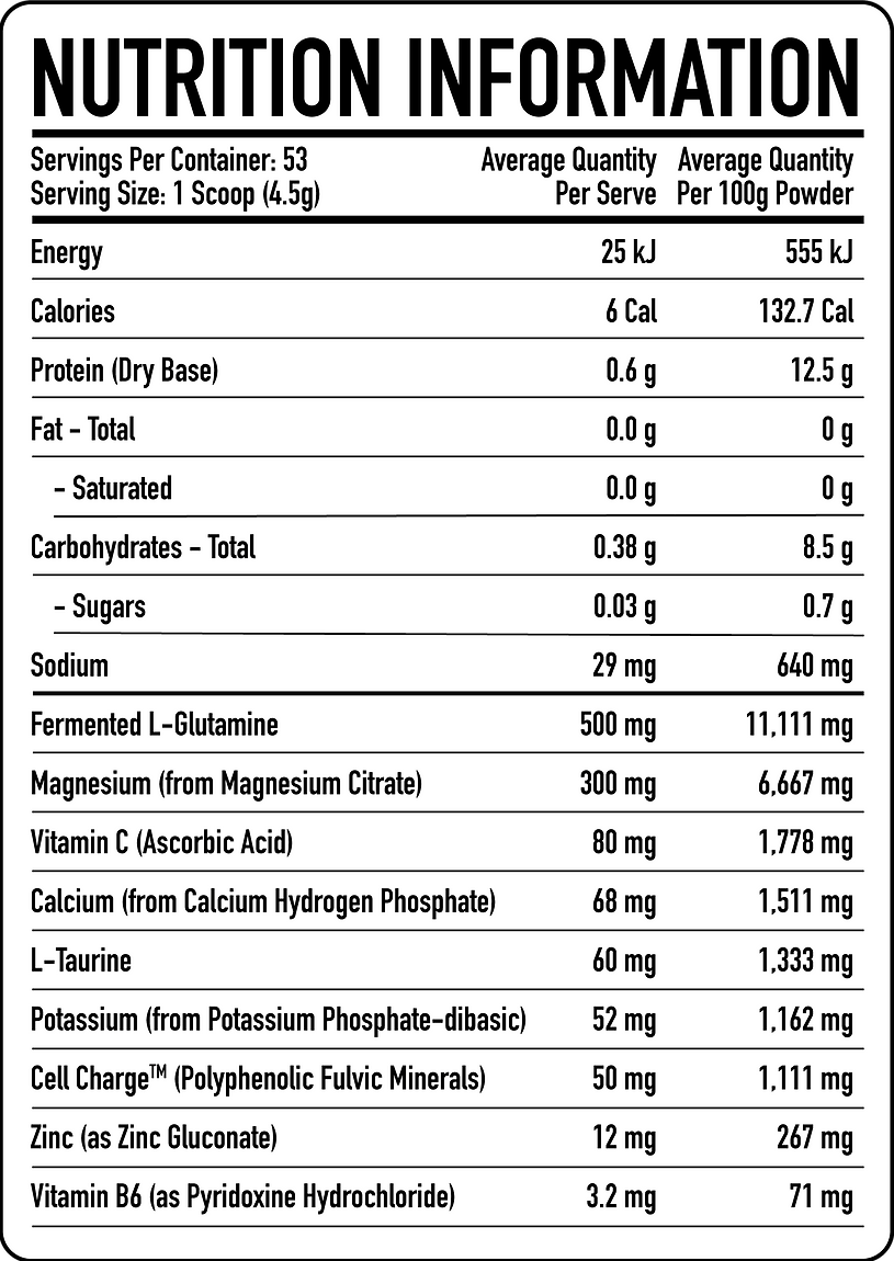 Trusted Nutrition - Advanced Magnesium Powder - Supplements - 53 Serves - Cave Sports Nutrition