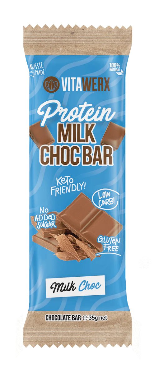 Vitawerx - Protein Chocolate Bar - Cafe - 35g - Cave Sports Nutrition