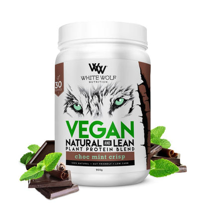 White Wolf - Natural & Lean Vegan Protein - Supplements - 900g - Cave Sports Nutrition