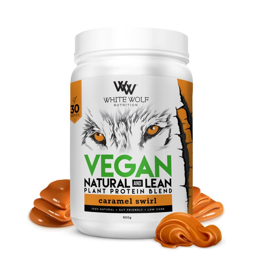 White Wolf - Natural & Lean Vegan Protein - Supplements - 900g - Cave Sports Nutrition